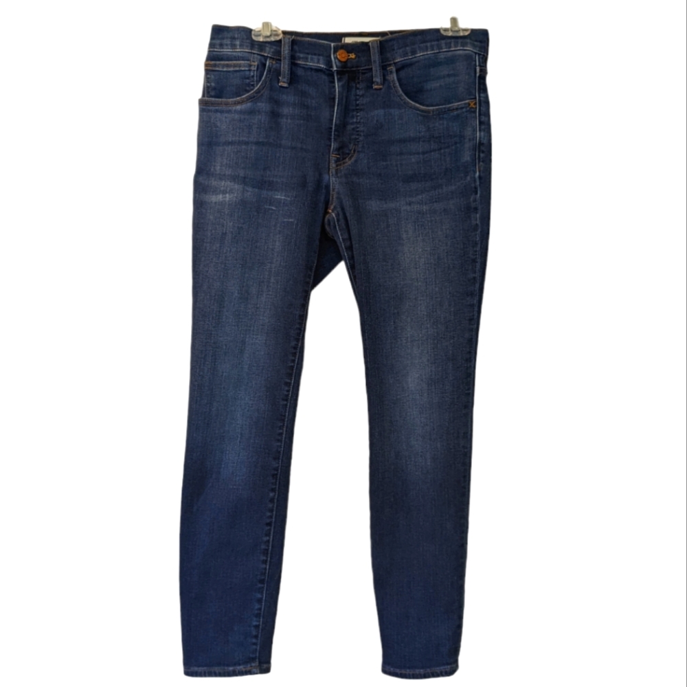 Madewell denim jeans road tripper ankle length 9" midrise Women's Size 28